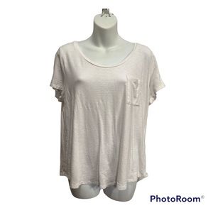 Magaschoni White tee shirt. Size XL